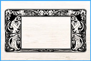 25 Elegant Ornamental Frame SVG Set, a Decorative Illustration by Artivon (Thumbnail 3 of 4)