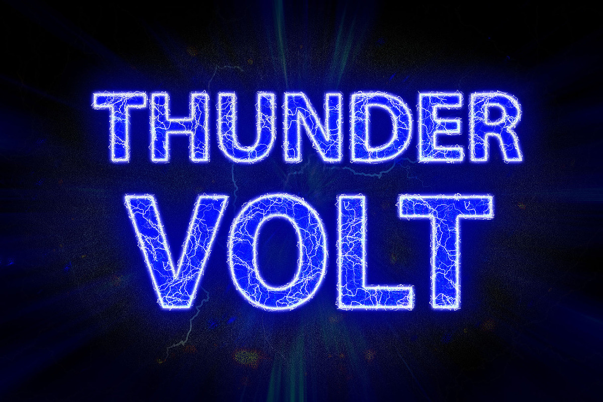 PSD Electric Editable Text Effect, a Layer Style Add-On by Photoshop Action (Photo 14 of 19)