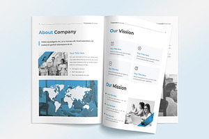 Corporate Business Brochure Layout