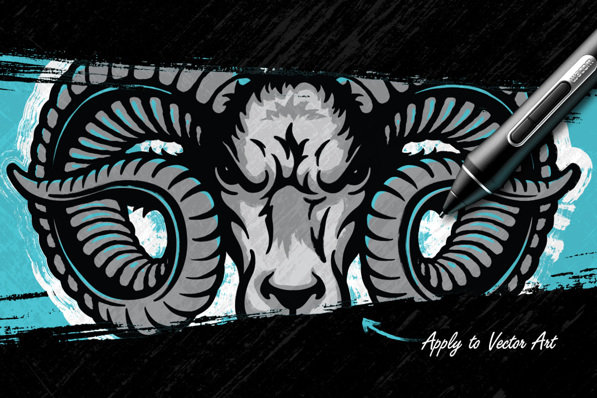 Dry Brush Vector Brush Pack, a Graphic by StockMamba (Photo 2 of 8)