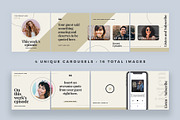 Podcast Bundle for Instagram, a Social Media Template by Roger Coles (Thumbnail 4 of 13)
