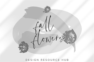 Procreate Color Palette Fall Flowers