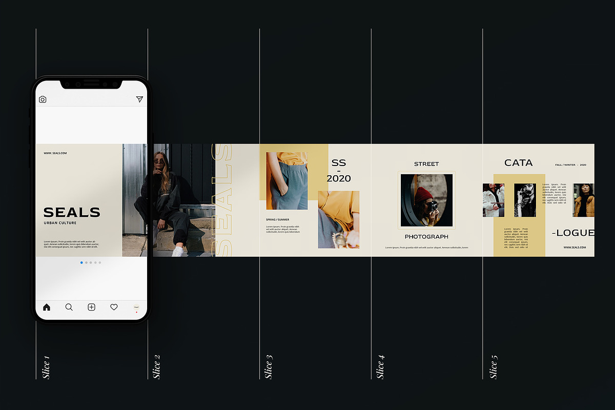 Bureau - Carousel Post Template, a Social Media Template by Visuel Colonie® (Photo 7 of 11)