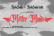 RockSands Typeface, a Blackletter Font by inumocca_type (Thumbnail 7 of 9)
