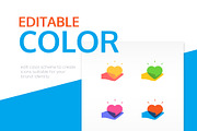 Colorful multiply icons collection, an Outline Icon by Boyko Pictures (Thumbnail 5 of 10)