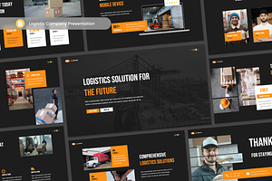 Logistic Company Slides, a Presentation Template by Antstheme