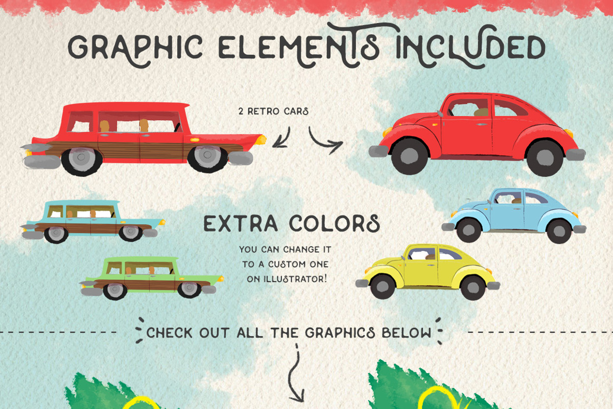 Christmas Trip: a graphic set, an Illustration by Cienpies Design (Photo 2 of 6)