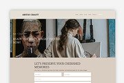 Artis Craft WordPress Theme, a WordPress Template by Your Theme Shop (Thumbnail 3 of 9)
