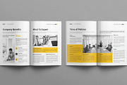Employee Handbook Template, a Brochure Template by E-Type (Thumbnail 5 of 9)
