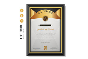 138. Modern Certificate Template