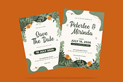 Minealist Wedding Invitation, an Invitation Template by iDoodle Studio (Thumbnail 4 of 4)