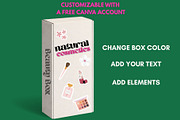 Box Mockup Packaging Canva Template, a Packaging Mockup by GraphiCarola (Thumbnail 2 of 6)