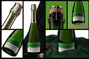 Champagne Bottle Mockup V2, an Advertising Mockup by HexenDesigns (Thumbnail 5 of 12)