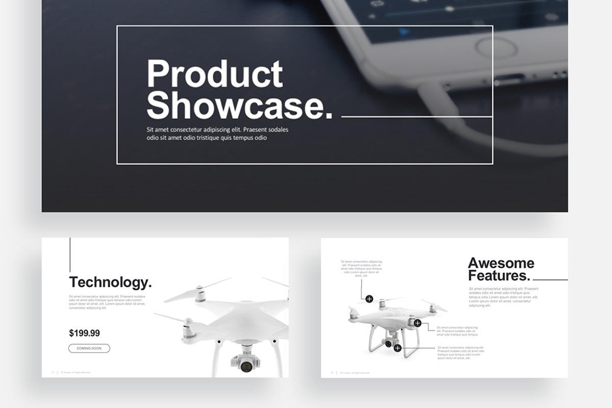 Heyra Powerpoint Template, a Presentation Template by Vizualus (Photo 8 of 14)