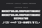 Jempron Font Bundle, a Sans Serif Font by QR Design Studio (Thumbnail 9 of 12)