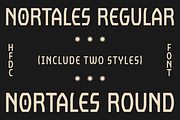 Nortales Vintage Font, a Sans Serif Font by 24Design Studios (Thumbnail 4 of 9)