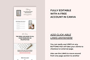 Landing Page Sales Page Canva, a Landing Page Template by Deepa Template Studio (Thumbnail 8 of 9)