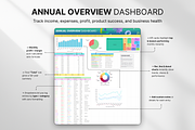 Small Business Finance Tracker Canva, a Design Template by DigiPax (Thumbnail 6 of 10)