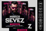 DJ Concert Flyer, a Flyer Template by AyumaDesign (Thumbnail 1 of 3)