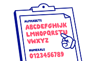 Morgen Breeze - Handdrawn Display, a Sans Serif Font by Cruizy & Co (Thumbnail 2 of 10)