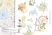 Once Upon A Time Fairy Tale, an Illustration by Rachel Art Studio (Thumbnail 3 of 10)