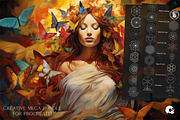 Procreate, Sacred Geometry Ultimate, a Brush Add-On by Studio.Valhalla (Thumbnail 7 of 11)