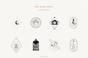 Hands & Logos/ Logo Templates Bundle