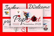 Pop Arts Presentation Layout, a Presentation Template by MightyDesign (Thumbnail 1 of 7)