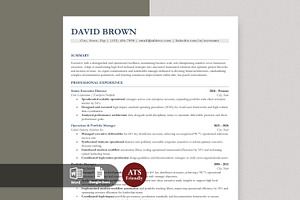 ATS Resume Template | Clean CV