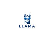 Cool Llama Mascot Logo, a Branding & Logo Template by HueNestify (Thumbnail 1 of 2)