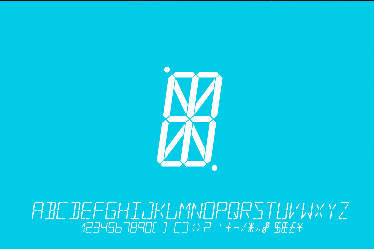 Sci-fi Font Collection preview 4