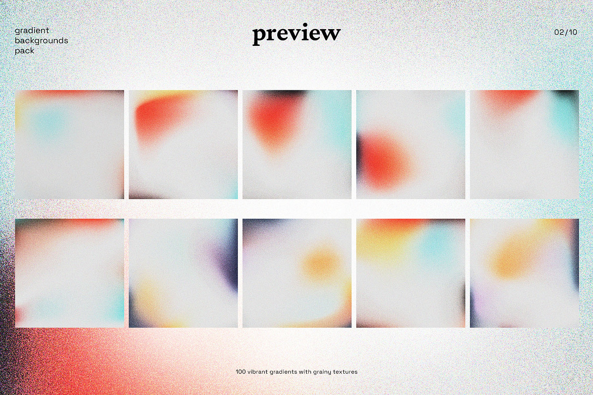 100 Gradients, a Background Graphic by Inartflow (Photo 5 of 22)