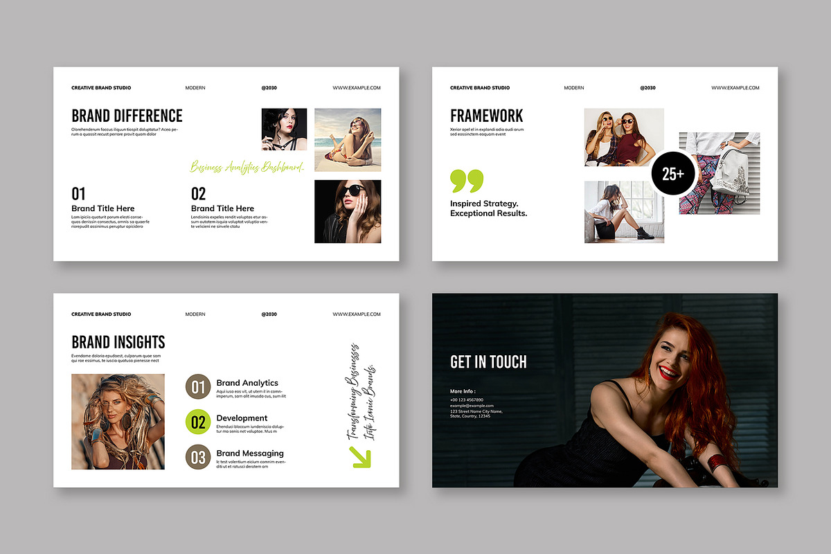 Brand Strategy Presentation Template, a Presentation Template by Mighty-Slide (Photo 4 of 4)