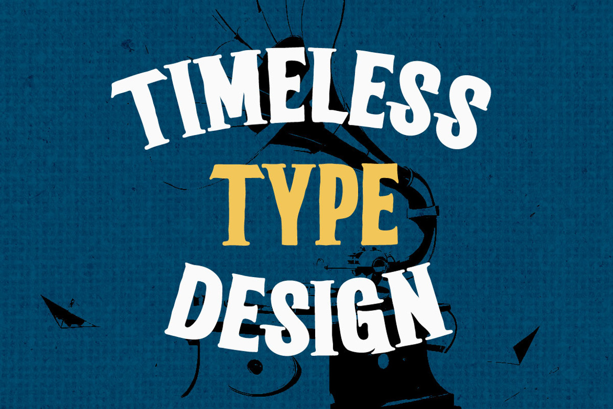 Quick Tail Display - Bold Retro, a Serif Font by Muflieart (Photo 2 of 8)