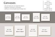 ROMANTIC NURSERY Wall&Frame Mockups, a Poster Template by MyHomeMockups (Thumbnail 8 of 10)