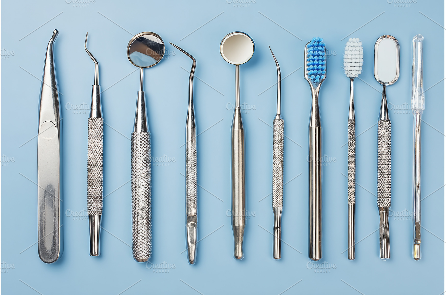 A blue background serves as the, a Health & Medical Photo by ZinetroN