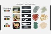 Halloween (2023) Procreate Kit, a Brush Add-On by Digi Life (Thumbnail 5 of 10)