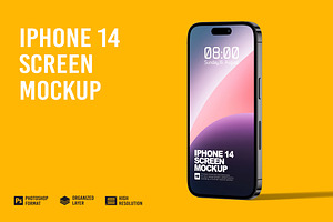 Iphone 14 Screen Mockup