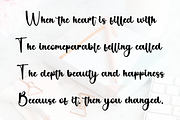Bluemode, a Handwritten Font by InermediaSTUDIO (Thumbnail 2 of 8)