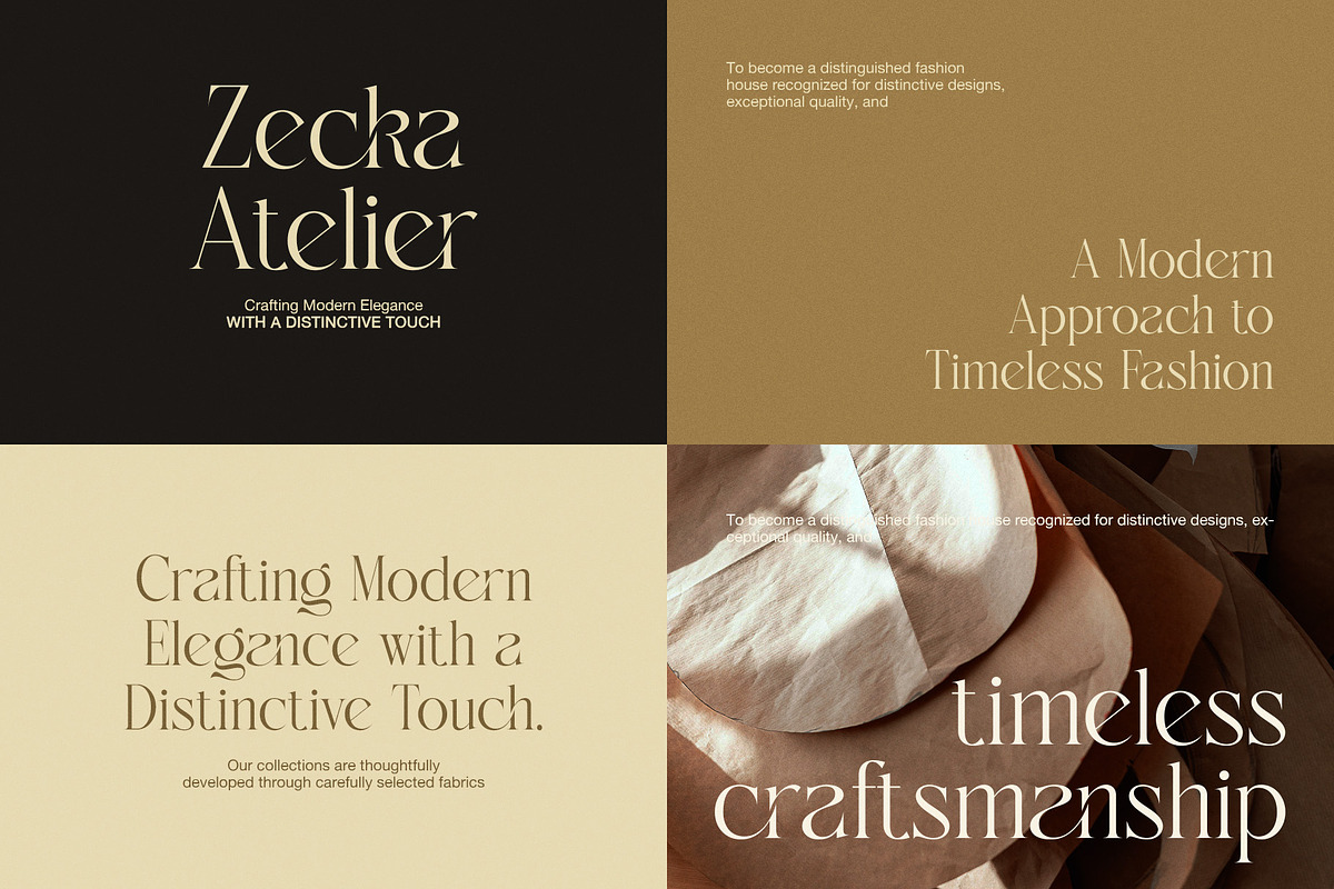 Making Modern Elegant Serif Font, a Serif Font by Graphicxell (Photo 3 of 8)