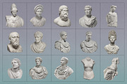 Greek & Roman Sculpture Collection, an Object Graphic by Graphic Goods (Thumbnail 8 of 15)