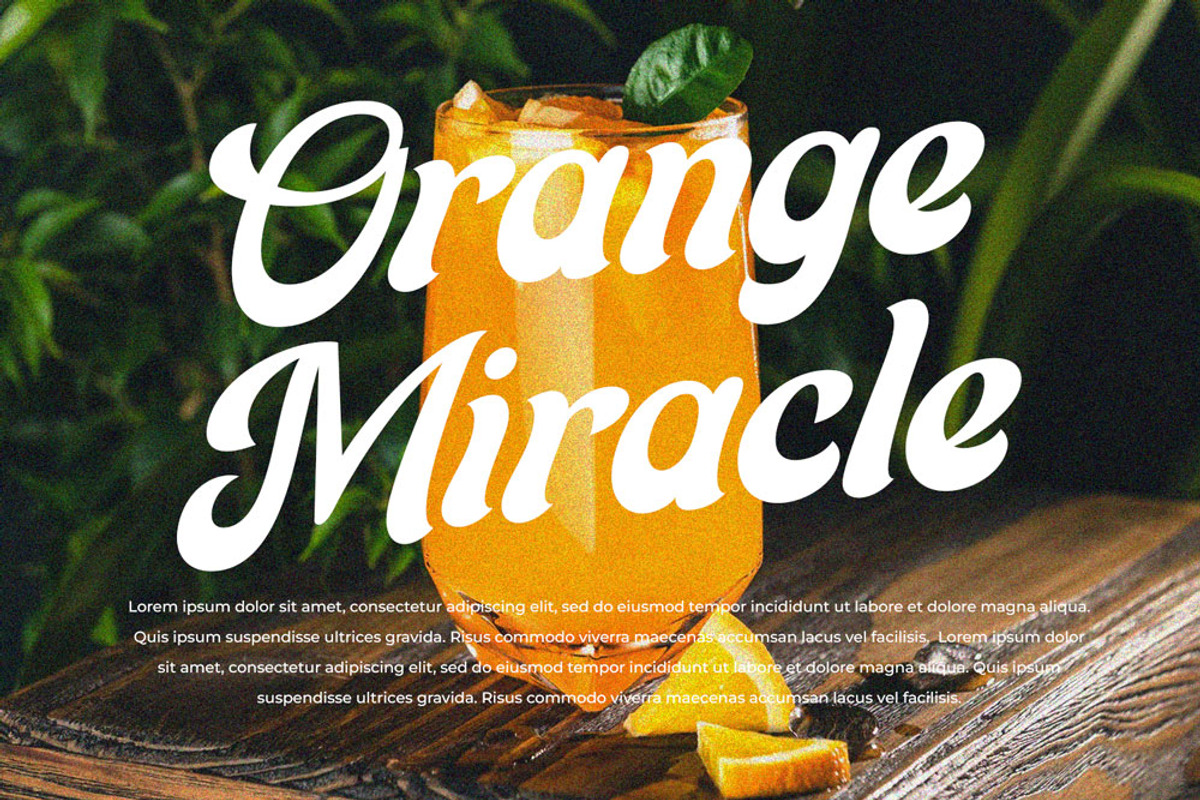 Bigsoul - Bold Retro Font, a Font by RantautypeStudio (Photo 3 of 12)