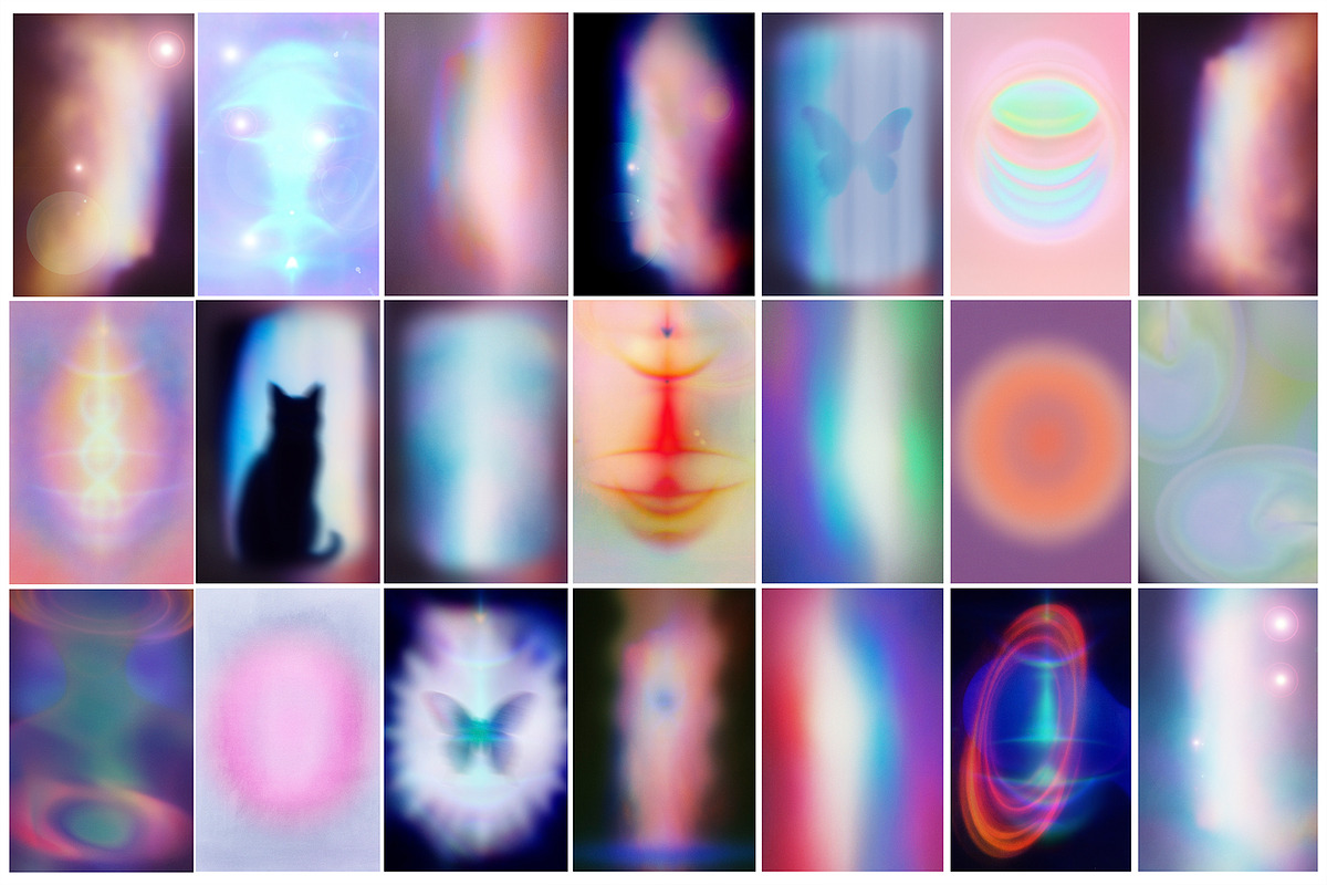 Luminous Drift Background Collection, a Background Graphic by Lidberia (Photo 7 of 10)