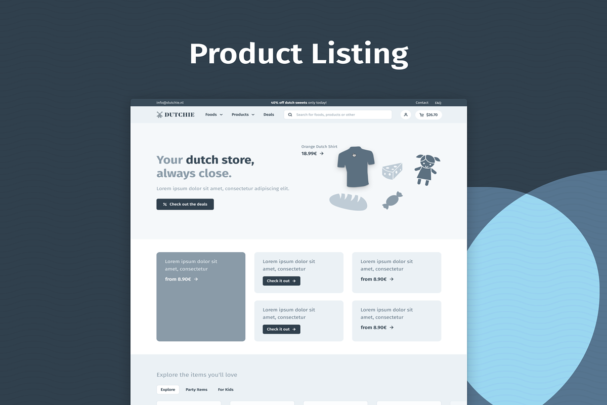 E Commerce Wireframe Kit By Bionic preview 6