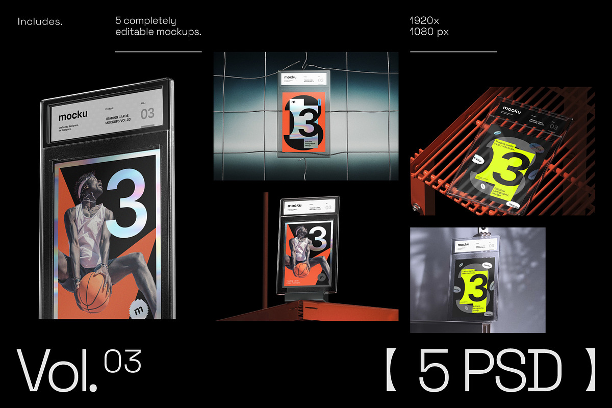 Trading Cards Video Mockups Set, a Product Mockup by Mocku (Photo 3 of 4)