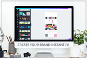 Branding Board Template Canva IND, a Branding & Logo Template by Lady Boss Studio (Thumbnail 3 of 3)
