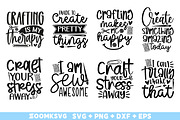 Crafting SVG Bundle 40 Designs, an Illustration by ZoomkSVG (Thumbnail 4 of 7)