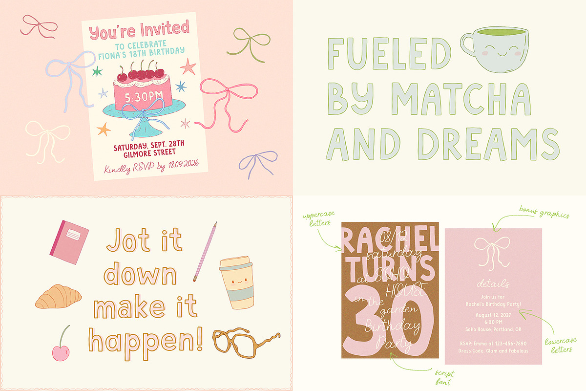 Modern Hand-drawn Trendy Font Bundle, a Handwritten Font by Ayya Studio (Photo 45 of 54)