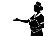 doctor and nurse silhouettes, an Illustration by Amazin_art (Thumbnail 12 of 31)