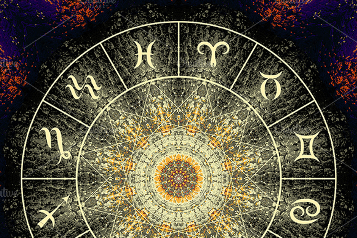 30 mystic zodiac signs circles, an Object Graphic by tkdesign (Photo 6 of 31)